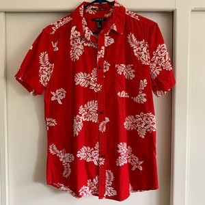 Red Hawaiian shirt - 21men